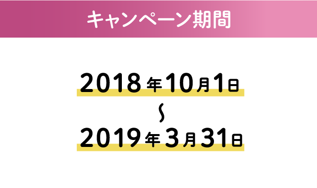 キャンペーン期間